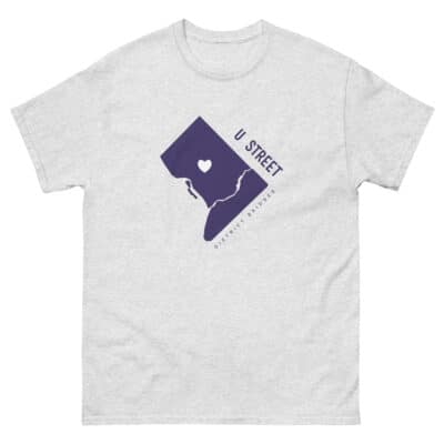 U Street Map T-Shirt