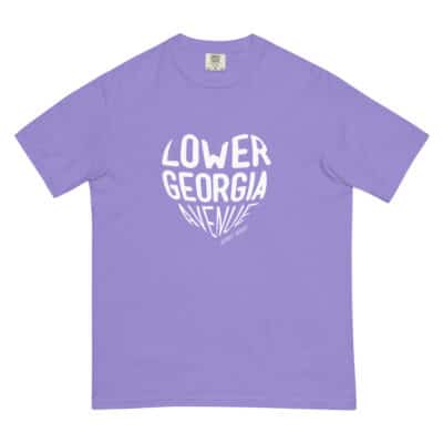 Lower Georgia Avenue Heart T-Shirt (Comfort Colors)