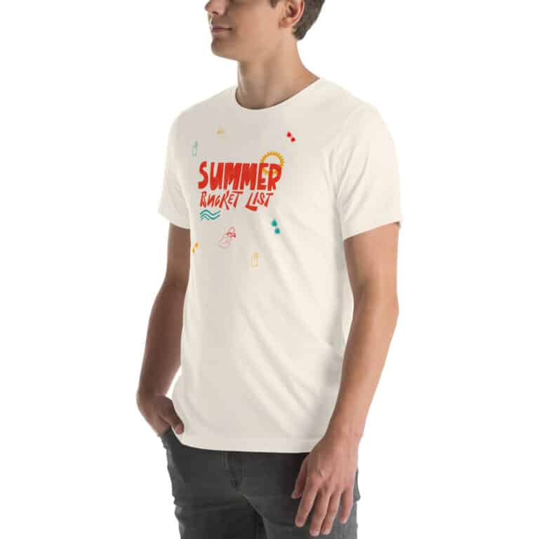 Summer Bucket List T-Shirt - Image 4