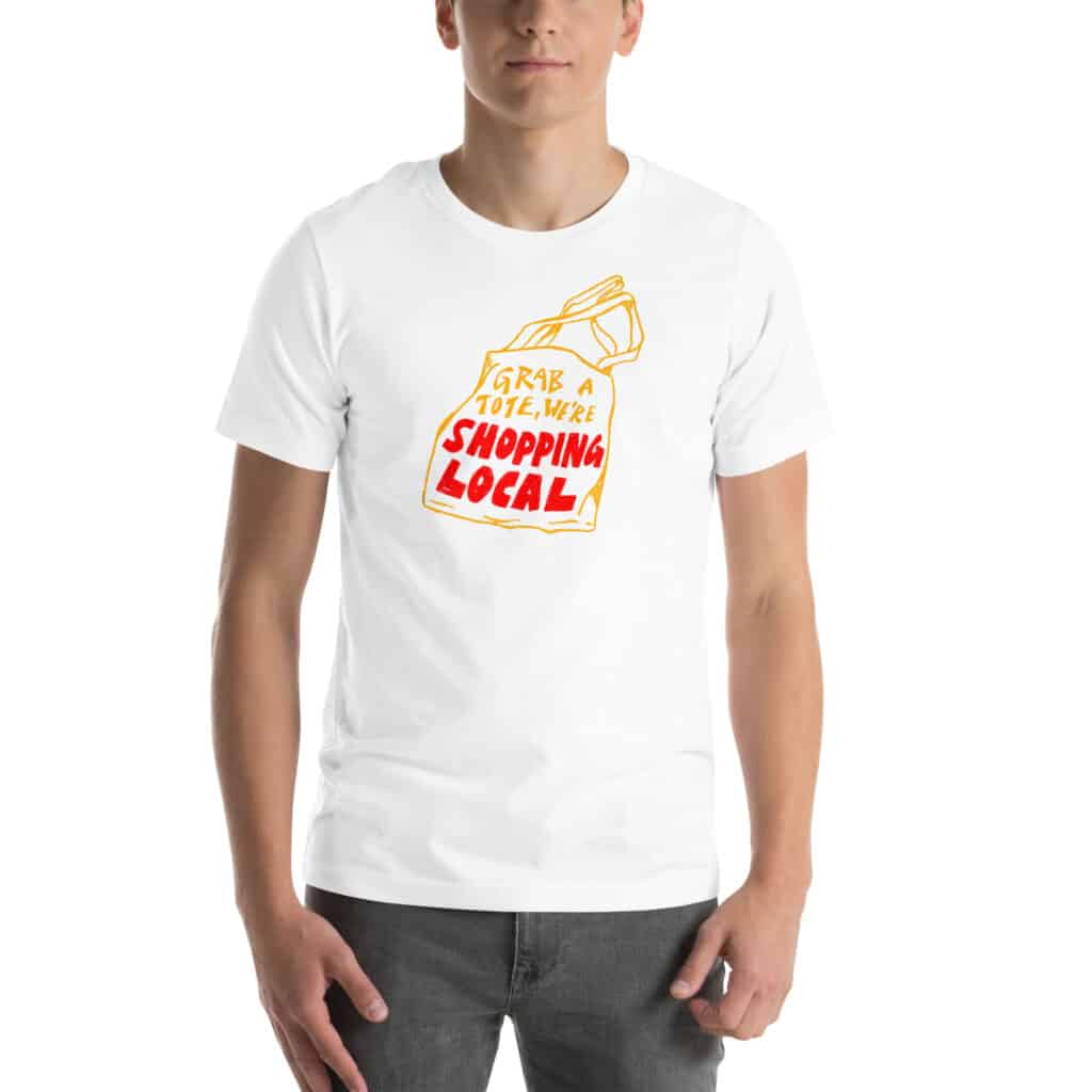 Shop Local Summer Bucket List T-shirt